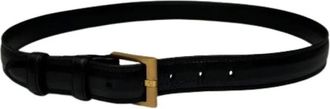 Loewe Pre-owned Belts, female, Black, Size: ONE SIZE Pre-owned Leather Belt