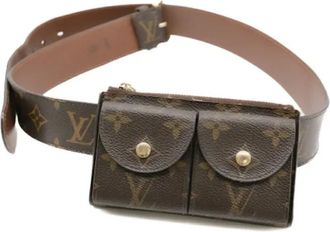 Louis Vuitton Pre-owned Belt Bags, female, Brown, Size: ONE SIZE Pre-owned Canvas louis-vuitton-bags