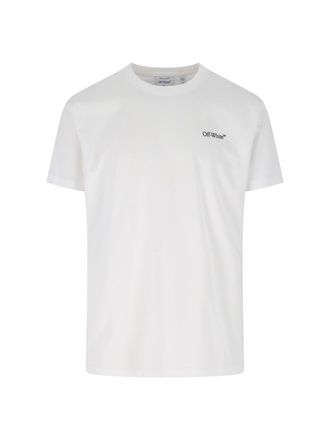 Off-white White Metal Arrow Cotton T-shirt