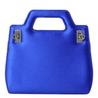 Ferragamo Wanda Satin Mini Bag