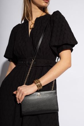 Furla Camelia Mini Shoulder Bag, Womens, Black