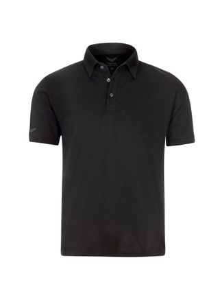 Trigema Poloshirt TRIGEMA TRIGEMA Business-Poloshirt, Herren, Gr. 4XL, schwarz, 100% Baumwolle, Basic, Shirts Poloshirt