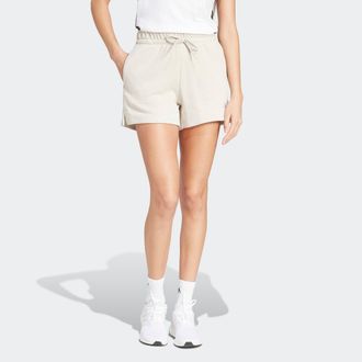 adidas Shorts ADIDAS SPORTSWEAR W SL FC SHO, Damen, Gr. XXL, N-Gr, grau (wonder aluminium, wei&szlig;), Obermaterial: 70% Baumwolle, 30% Polyester, Hosen Shorts