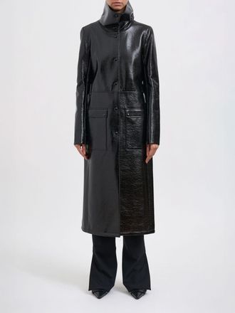 Courr&egrave;ges Coat COURR&Egrave;GES Woman color Black