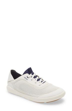 Olukai Moku Pae Sneaker in Bright White/Pacifica at Nordstrom, Size 10.5