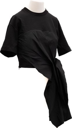 Alexander McQueen Polyamide Jersey T-Shirt - Black