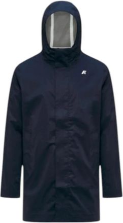 K-Way 3/4 Lengte Parka - Heren - Parka Jassen - Blauw - M - Jassen