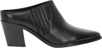 Frye Womens Sara Western Mule In Black