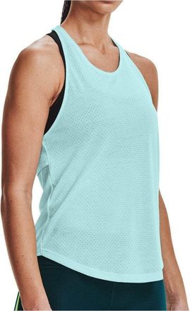 Under Armour Womens Streaker Tank Top Performance Vest Blue 10 (S)