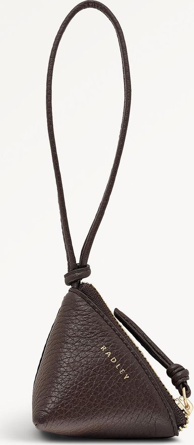Dark Oak Small Bag Charm Triangle Street SS26 Radley London