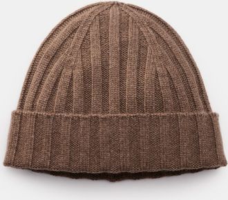 Braun Hamburg Men - Cashmere beanie brown mottled