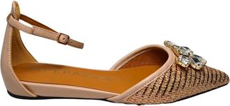 Apepazza S4Bsllet 03 Sandaal - Dames - Ballerinas - Beige - 39 EU - Schoenen