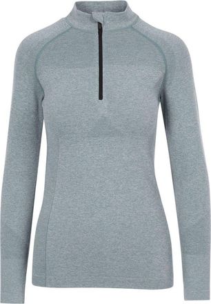 Trespass Pelina Half Zip Long-sleeved Active Top in Teal Mist at Nordstrom, Size Xxx-Large