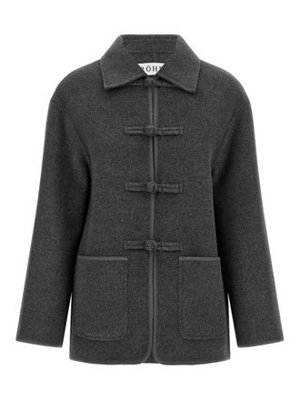 R&oacute;he Pankou closure coat