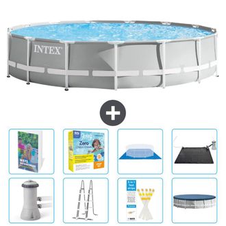 Intex Piscina Prism Frame Redonda - 457x107 Cm - 9-piezas S582