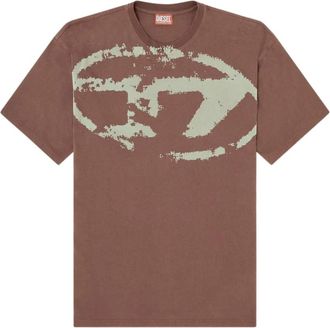 Diesel Hombre, Camisetas, Marr&oacute;n, Talla: 2XL