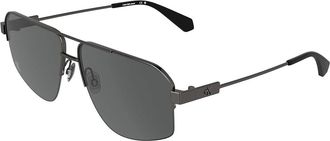 Calvin Klein Jeans CKJ26221S 017 Mens Sunglasses Silver Size 61