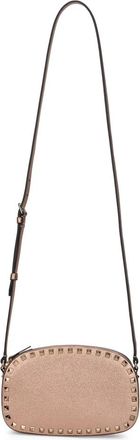 Valentino Garavani Rockstud Mini Schoudertas - Dames - Schoudertassen - Roze - ONE Size - Leer - Tassen