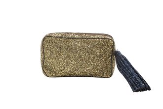 Anya Hindmarch Anya Hindmarch Twinkle Clutch in goudkleurige glitter
