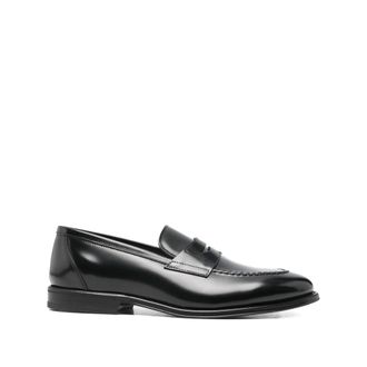 Henderson Baracco Schoenen, Heren, Zwart, 46 EU, Leer, Suede Loafer