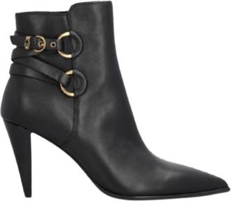 Pinko Heeled Boots - Dames - Laarzen met Hak - Zwart - 37 EU - Schoenen