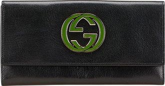 Gucci Multicolor Others Interlocking G Long Wallet (Authentic Pre-Loved)