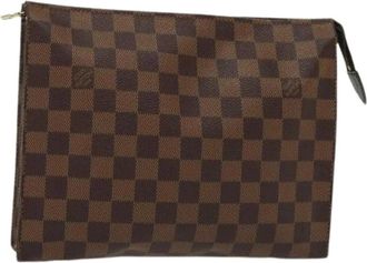 Louis Vuitton Pre-owned Clutches, female, Brown, Size: ONE SIZE Pre-owned Clutch