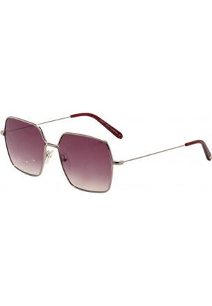 Garrett Leight Womens 4067 56 SVBARWMNG Meadow Sunglasses - Silver - One Size