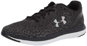 Under Armour Womens UA W Charged Impulse Knit Running Shoe, Black, 6.5 UK