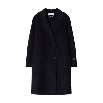 Busnel Bercy Coat - Dames - Mantel - Blauw - XS - Wol - Jassen