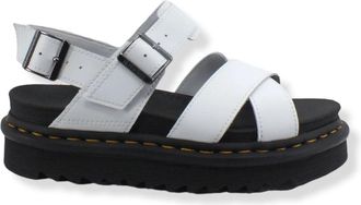 Dr. Martens Voss II Sandal - Dames - Sandalen - Wit - 41 EU - Leer - Schoenen