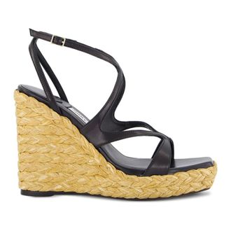 Jimmy Choo London Wedges, female, Black, Size: 10 US Ayla 110 Wedge