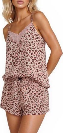 Flora Nikrooz Stacy 4-Piece Pajama Set in Brick at Nordstrom Rack, Size X-Large