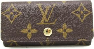 Louis Vuitton Pre-owned Multicles 4 Keycase - unisex - Vintage Accessoires - Bruin - ONE Size - Vintage