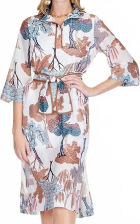 Jade Yoga Mirror Harvest Midi Dress In White
