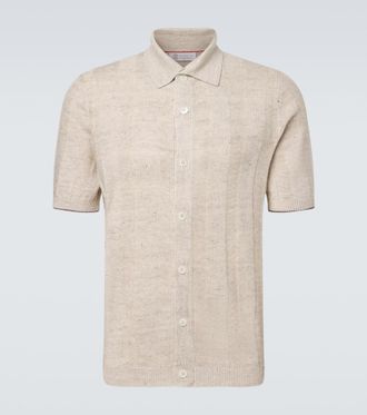 Brunello Cucinelli Pullover in lino e cotone