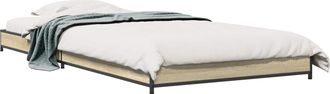 vidaXL Estructura De Cama Roble Sonoma 80 X 200 Cm Vidaxl