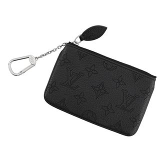 Louis Vuitton Mahina Black Noir Mahina Leather Coin Purse/Coin Case (Pre-Owned)