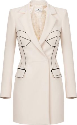 Elisabetta Franchi Blazerjurk - Beige