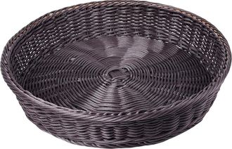 OEM Cesta Redonda De Mimbre Para Almacenamiento, 25 X 6,5 Cm