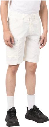 maharishi White Slim-Fit Chino Shorts