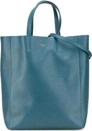Celine Pre-owned Tote Bags, female, Blue, Size: ONE SIZE Pre-owned Leather Tote Bag