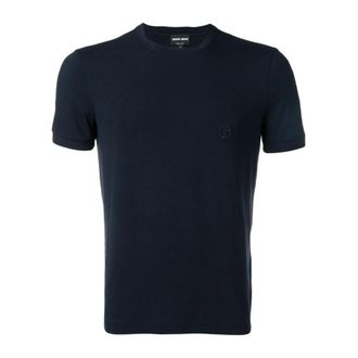 Giorgio Armani Hombre, Camisetas, Azul, Talla: M