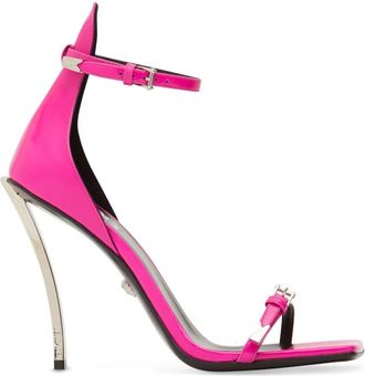 Versace Sandalen - Dames - Sandalen met hakken - Roze - 40 EU - Schoenen