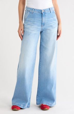 AG - Adriano Goldschmied Stella Wide Leg Jeans in Sunlit at Nordstrom Rack, Size 29