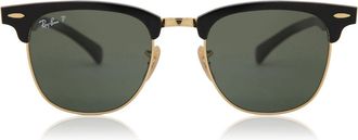 Ray-Ban RB3507 Clubmaster Aluminium Polarized 136/N5 Mens Sunglasses Black Size 51