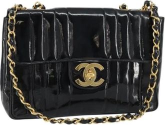 Chanel Borsa a spalla in tela rivestita Pre-owned - - Pre-owned - Donna - Nero - ONE SIZE