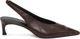 Rotate Slingback Leather Pumps