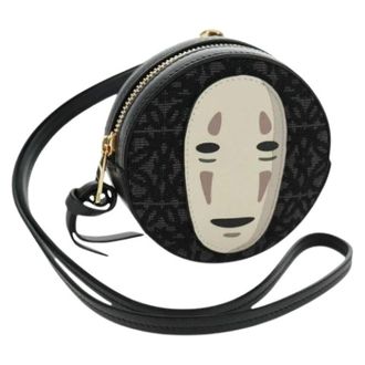 Loewe Pre-owned Leren Crossbody Tas - Dames - Pre-owned - Zwart - Maat: ONE Size Leer