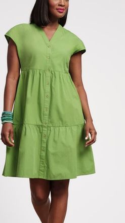 Frances Valentine Breezy Mini Dress in Green at Nordstrom, Size X-Small